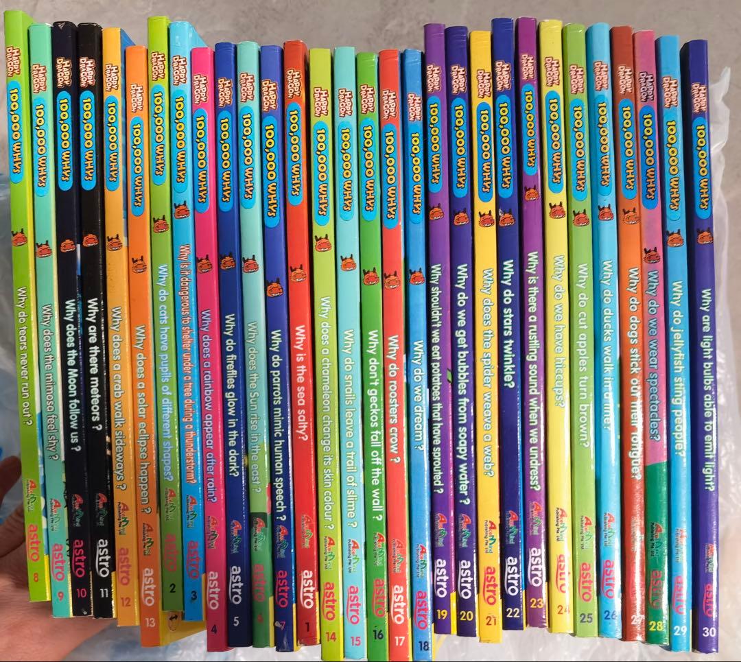 英語絵本Happy dragon 100,000 whys 30冊 HAPPY DRAGON 100,000 WHYS SERIES~Why is the sea salty? eBook by