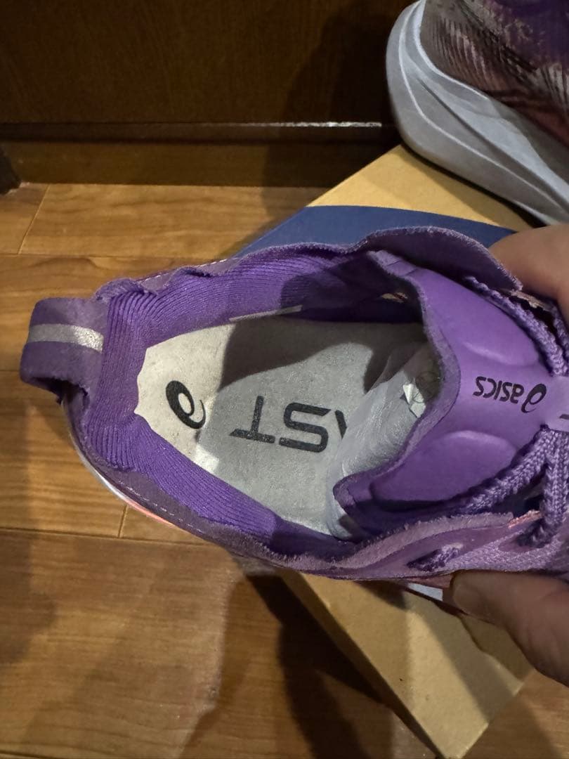 ASICS megablast 25.5cm アシックス メガブラスト 江戸紫