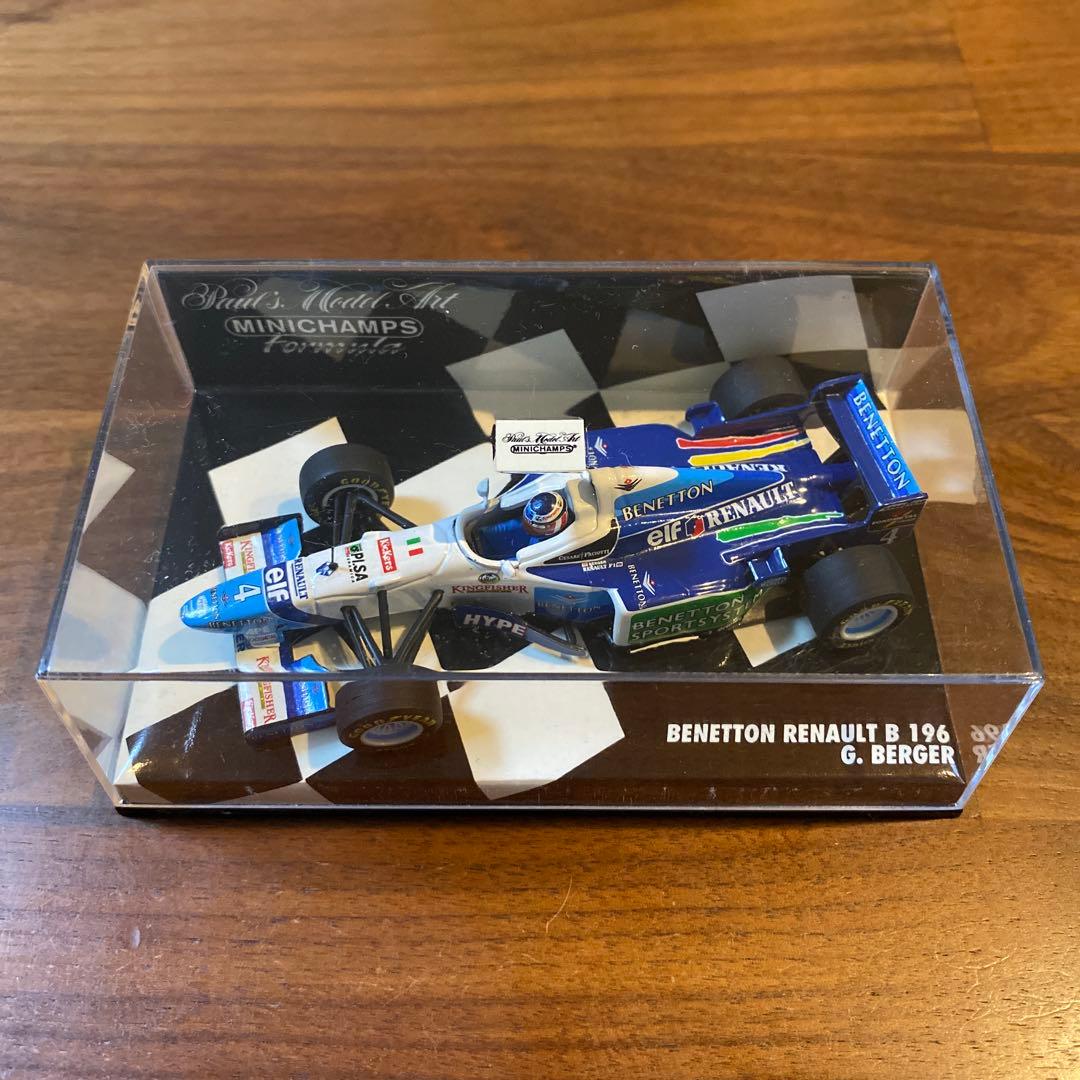 ゲルハルト・ベルガー ベネトン B196 ／ ミニチャンプス F1 - メルカリ