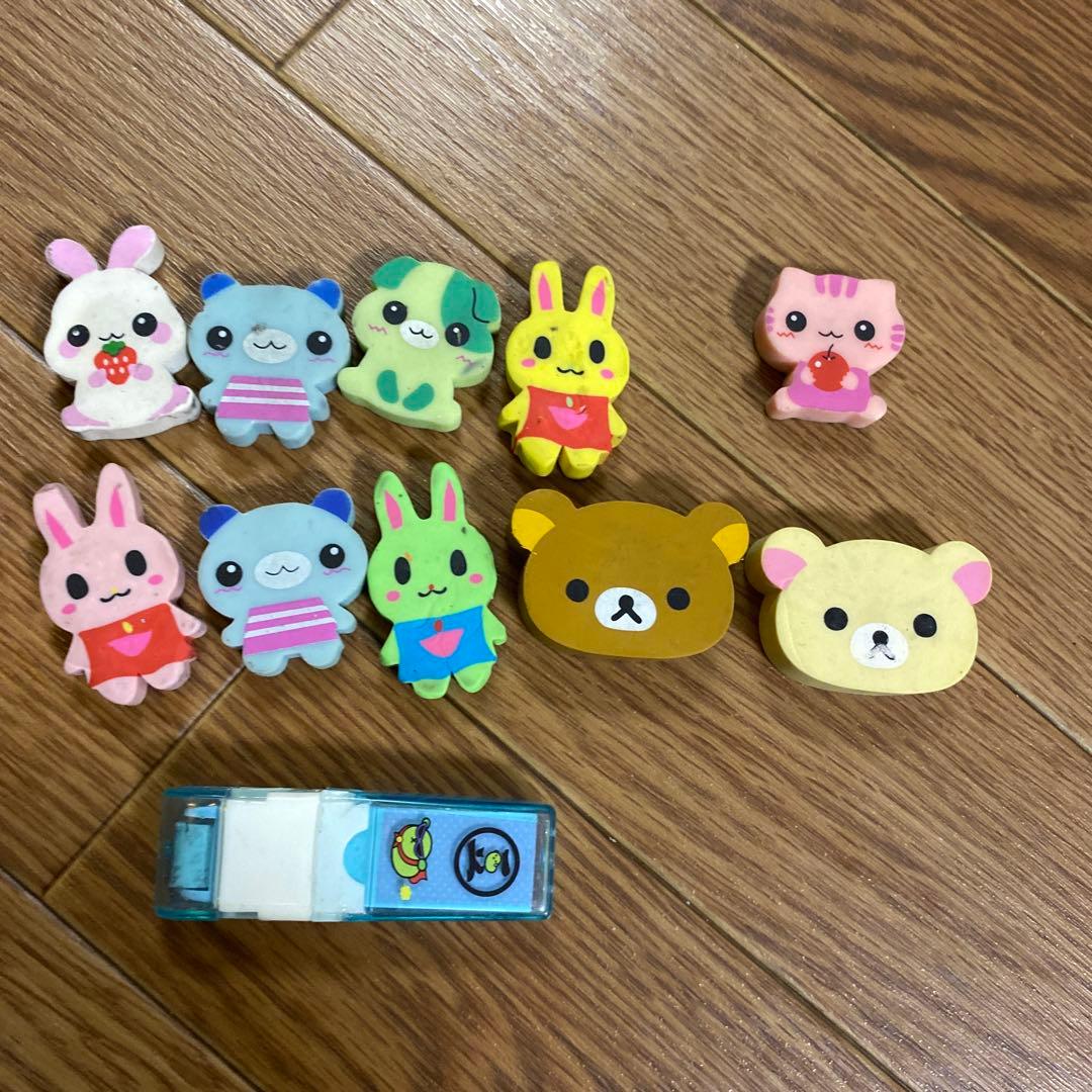 消しゴム キャラクター 平成レトロ リラックマ - メルカリ