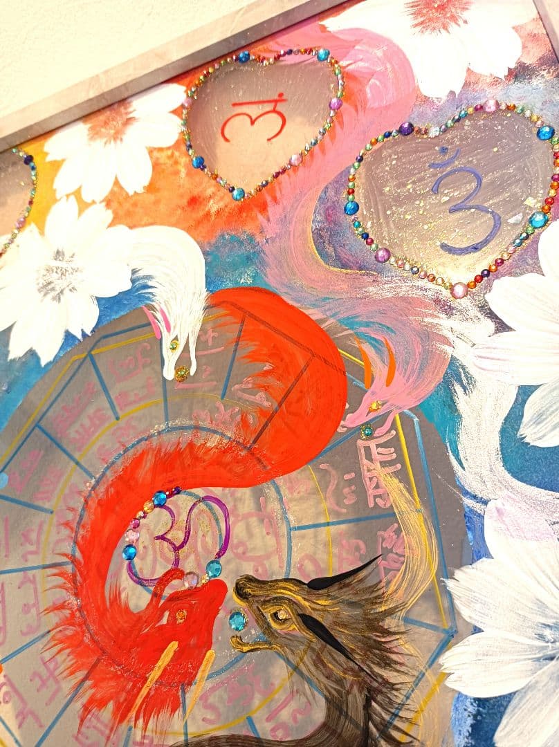 やっちゃん　❀ダブル八角フトマニ図flower❀チャクラ❀