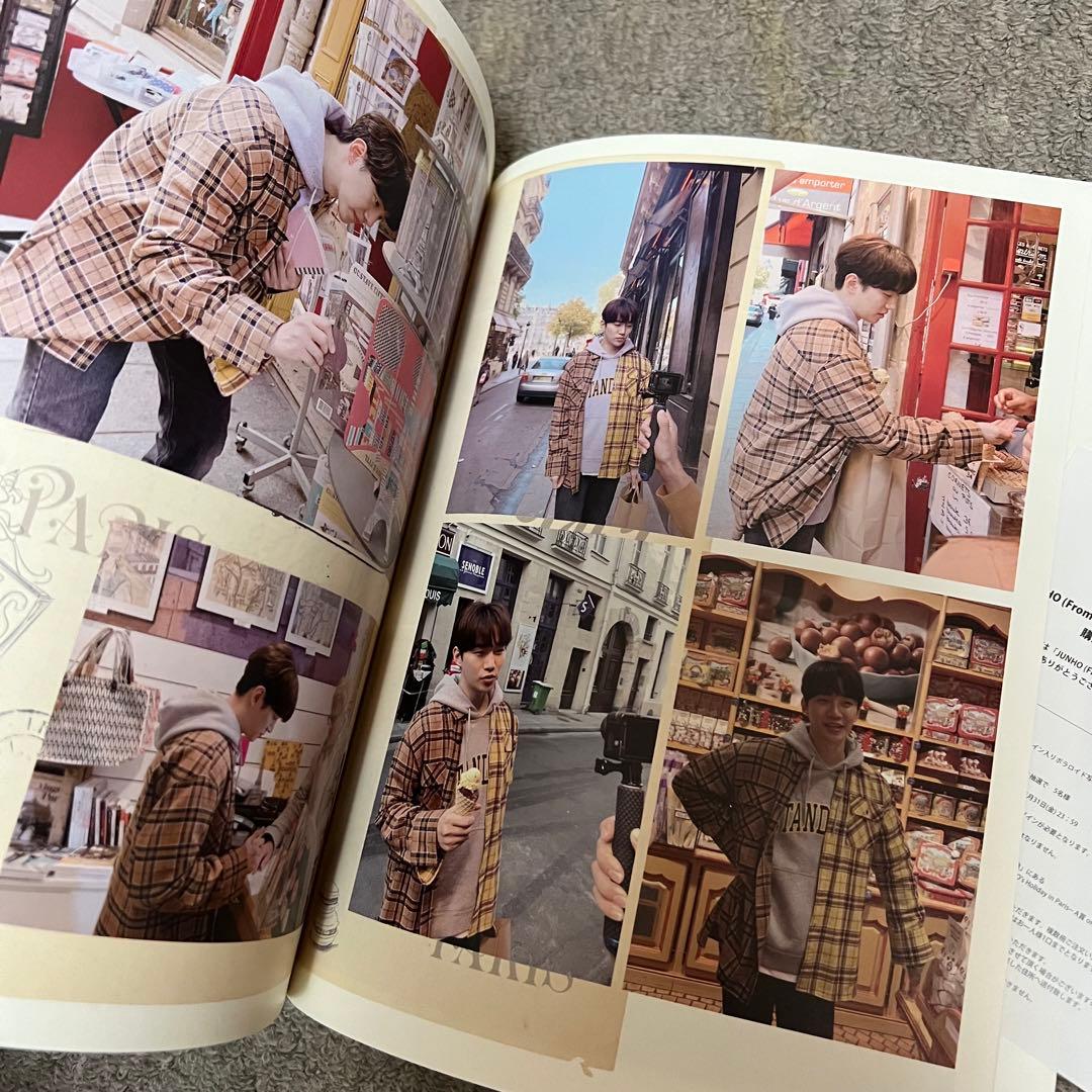 2PM JUNHO 一人旅 パリ 写真集+メイキングDVD