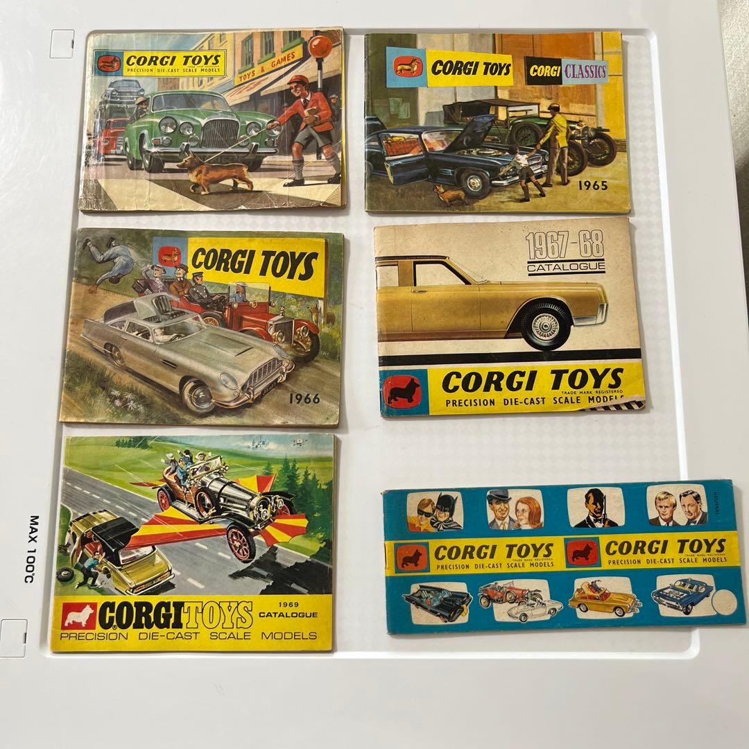 コーギーミニカー カタログ 1963〜69年 ビンテージ - メルカリ