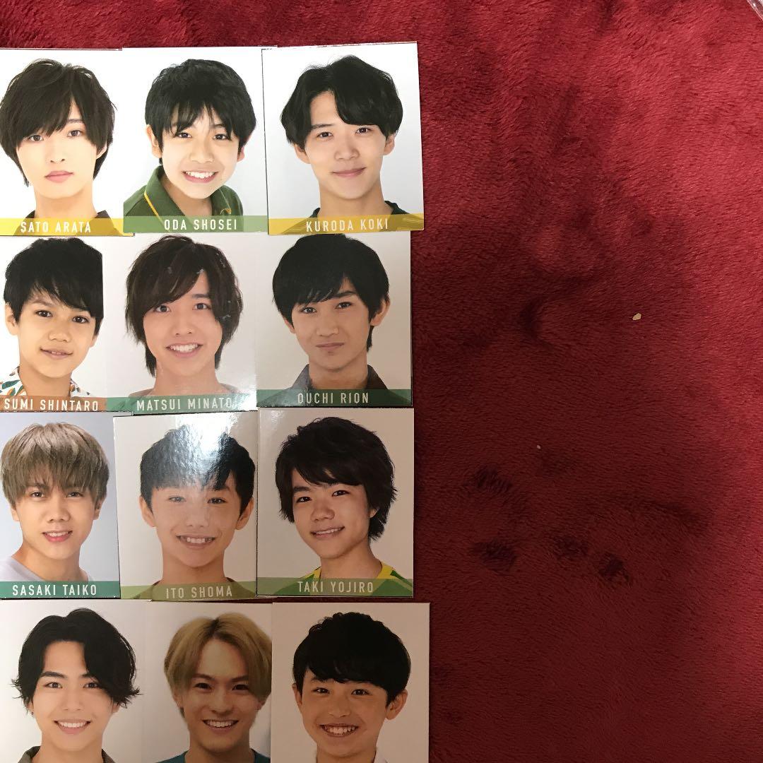 Myojo ジャニーズJr. データカード - メルカリ