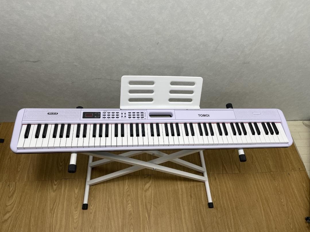 Y♢871 TOMOI 電子ピアノ+スタンドセット TP88-18 美品！ - メルカリ