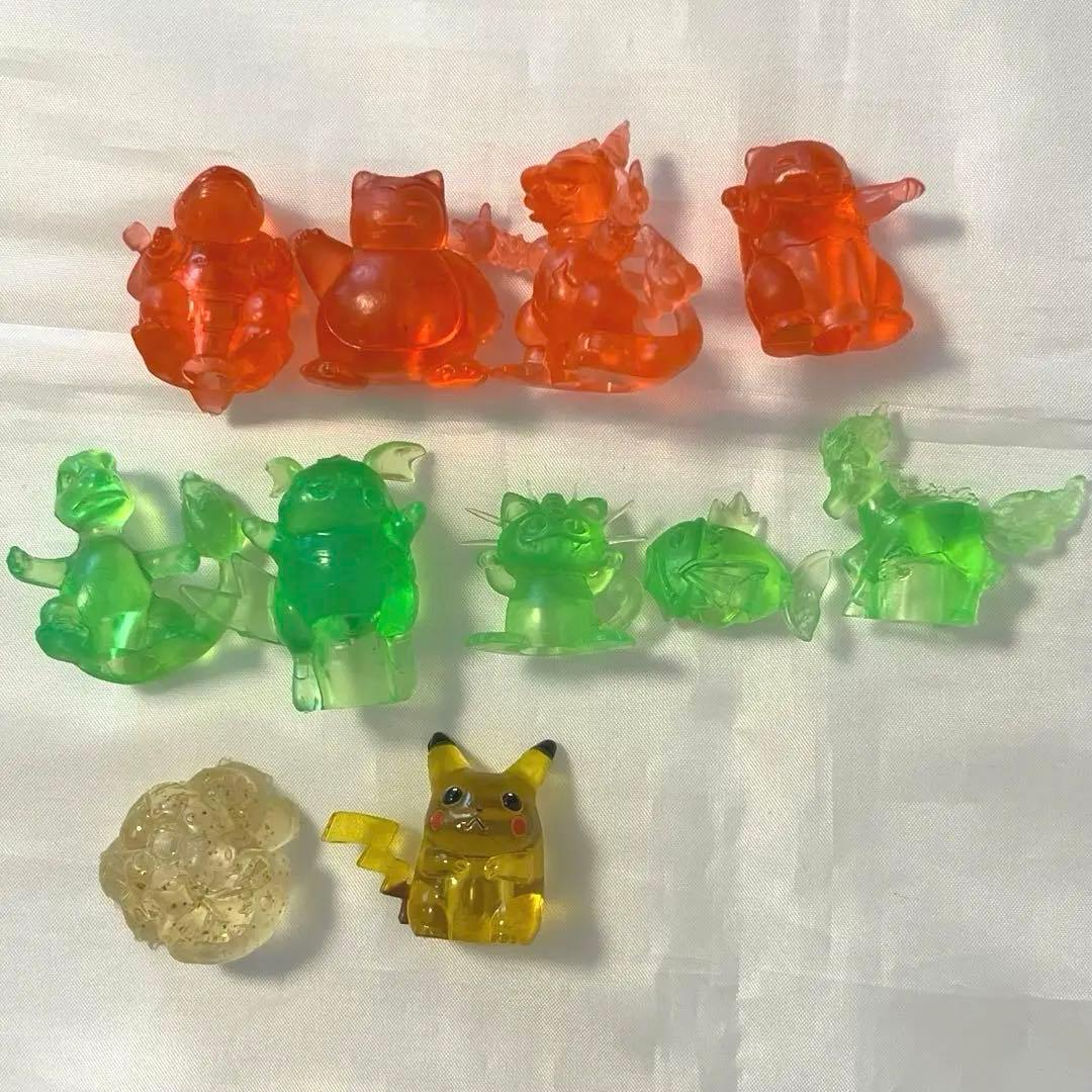 初期》ポケモン クリア フィギュア 鉛筆キャップ 11体セット - メルカリ