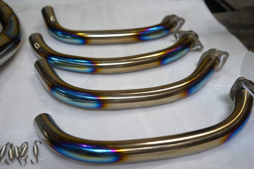 Z900RS 手曲げ チタンマフラー サイレンサー付き Javi Motor - メルカリ