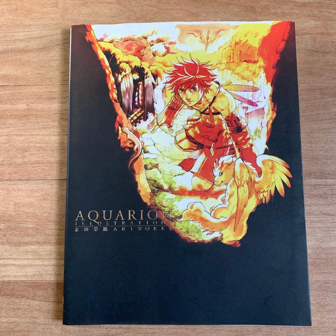 創聖のアクエリオン イラスト本 金田榮路 画集 ART WORKS | Beli pada
