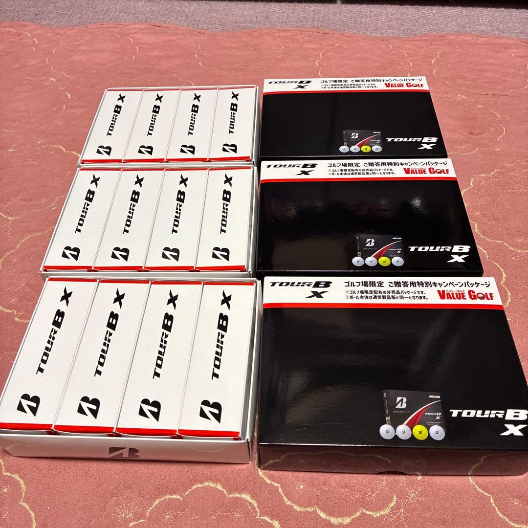 TOUR B X ゴルフボール 3ダース 2026年モデル TOUR B X 3ダース【ホワイト】ブリヂストン ゴルフボール