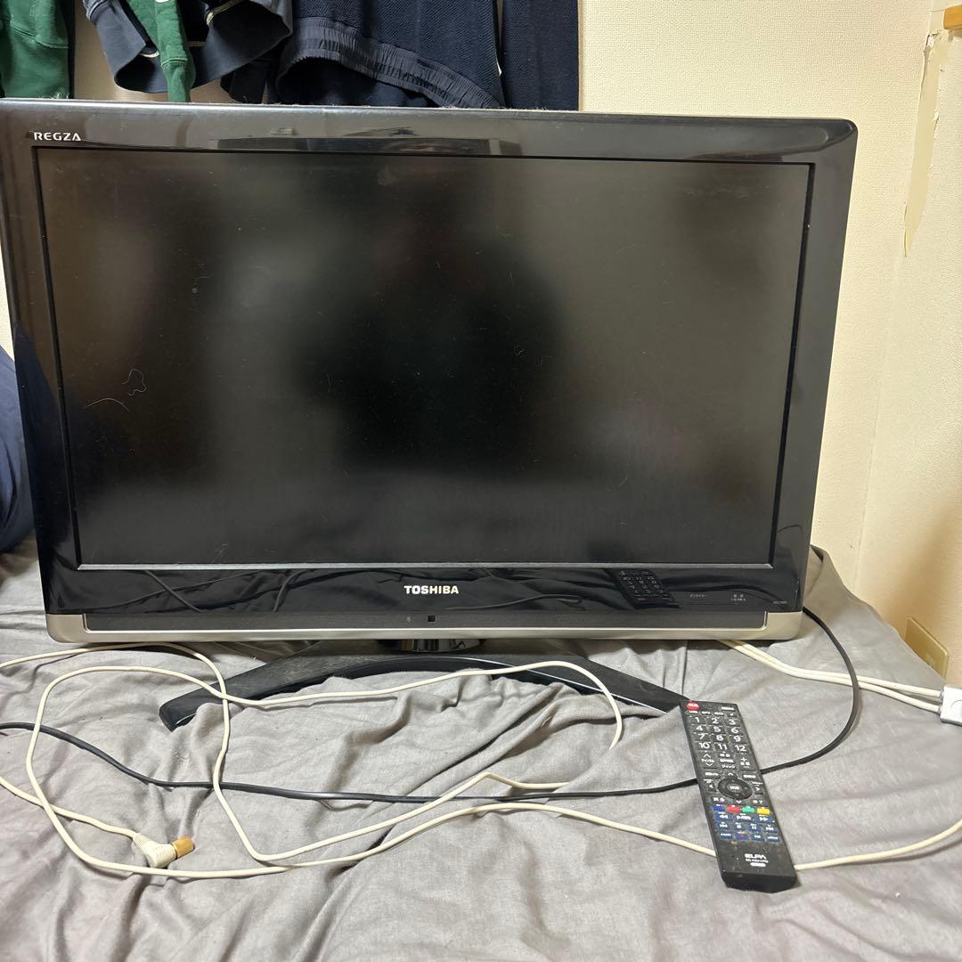TOSHIBA REGZA テレビ リモコン付き
