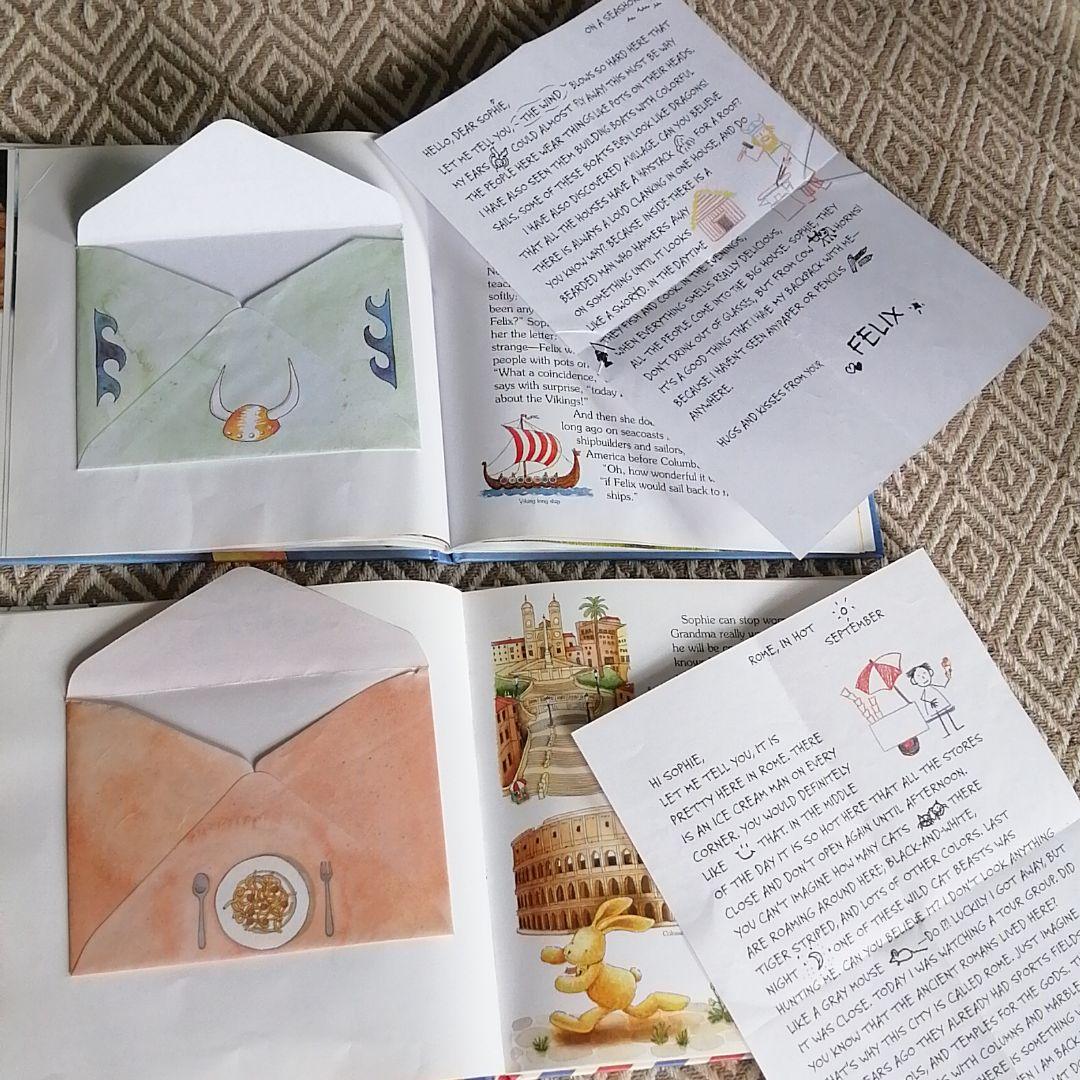 ふみ様専用！フェリックスの手紙 英語 Felix しかけ絵本 洋書 2冊