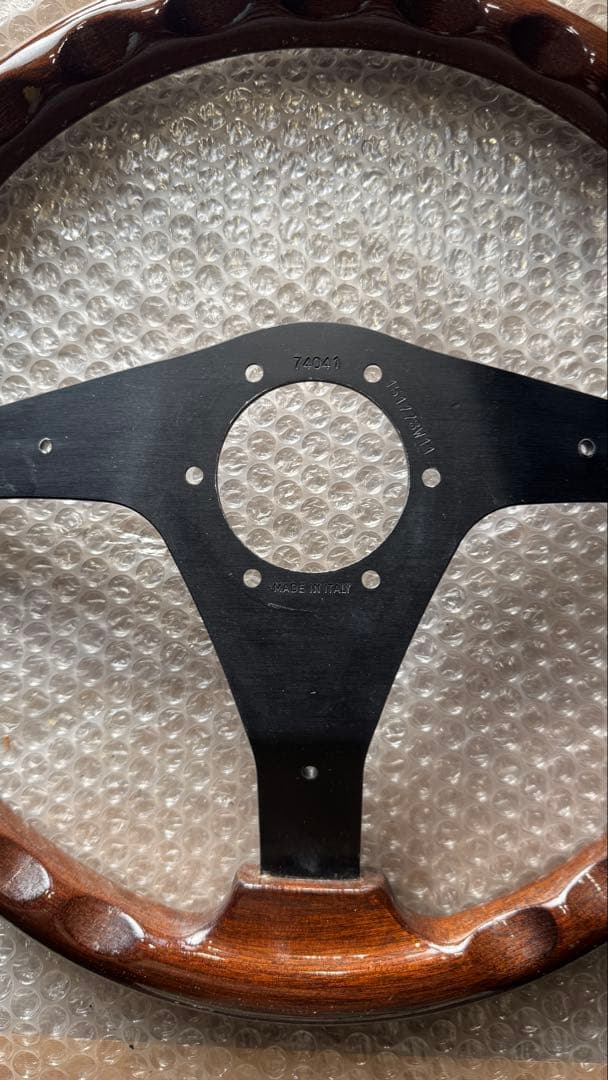 NARDI ナルディ ウッド センターステッカーのみ欠品 - メルカリ