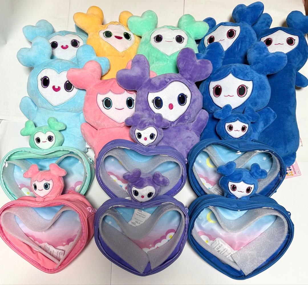 TWICELOVELYSぬいぐるみパペット・ぴょこきゅんバッグ15点 GIGO