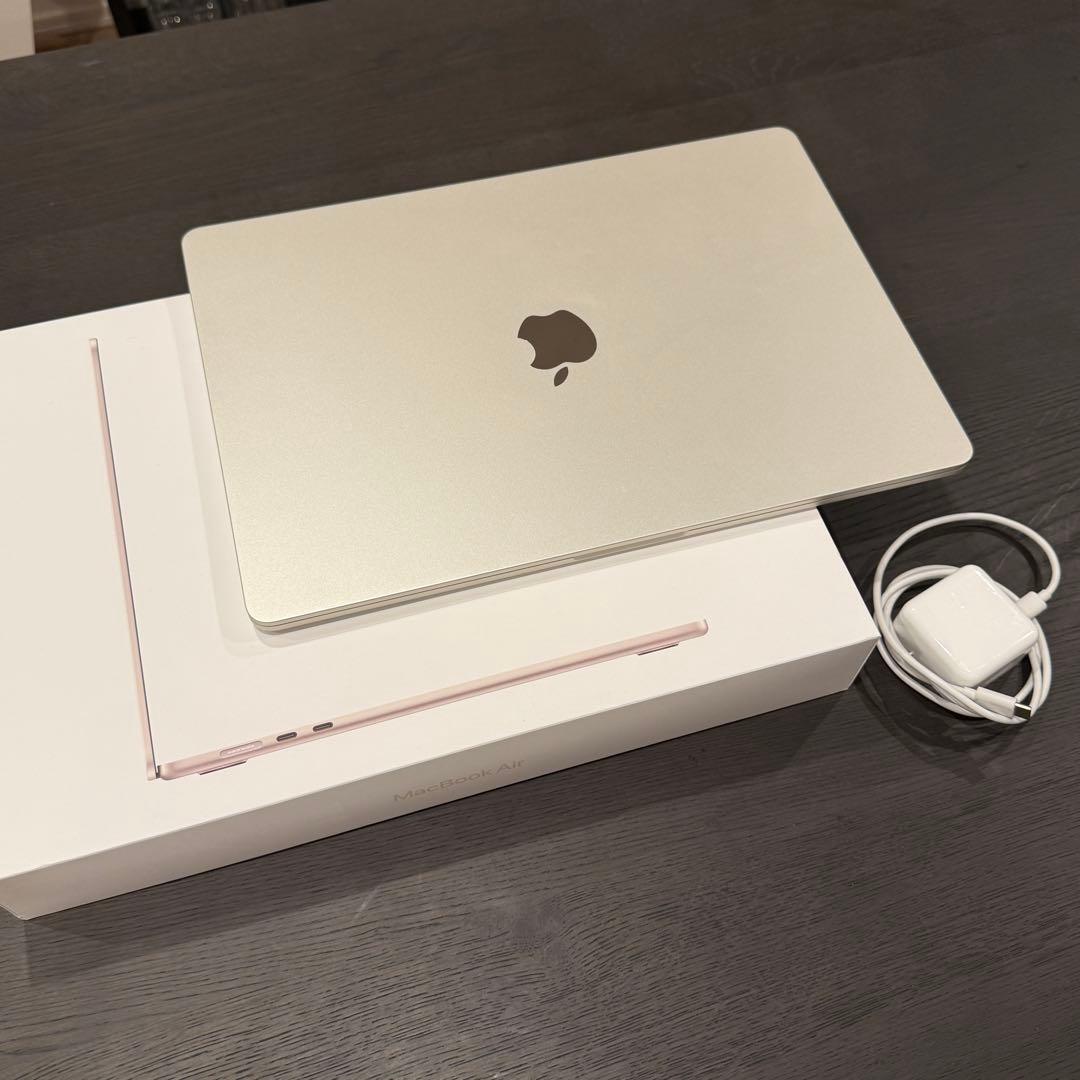 M2チップ搭載15インチMacBook Air - スターライト - メルカリ