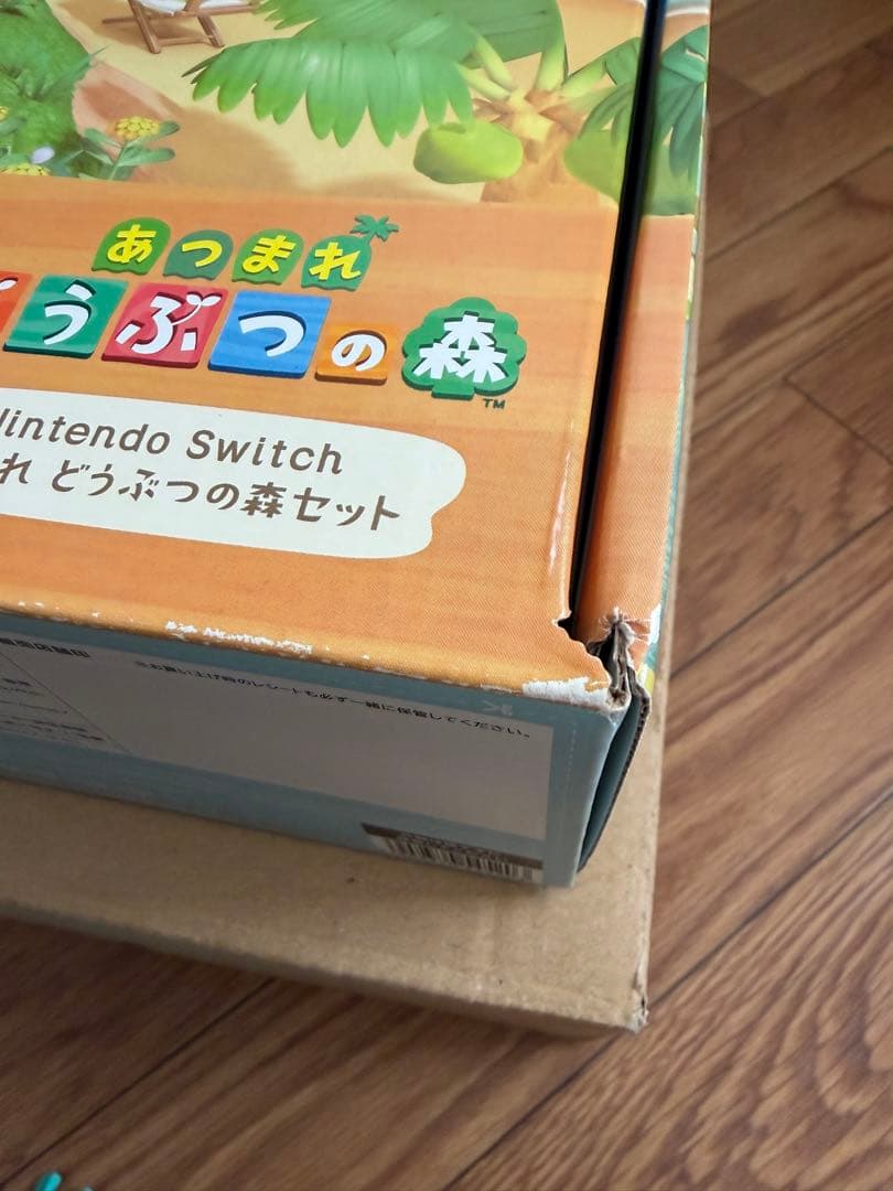 Nintendo Switch 本体 あつまれどうぶつの森 ケース・SDカード付