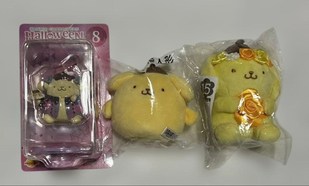 ポムポムプリン 指人形 フィギュア ぬいぐるみ チャーム サンリオ 当り