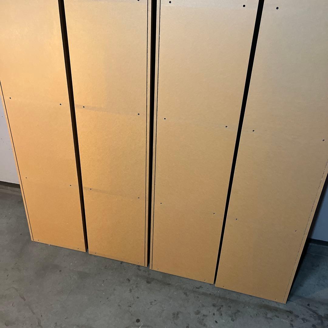 廃盤希少☆無印 パルプボードボックス・タテヨコA4サイズ・5段 2個