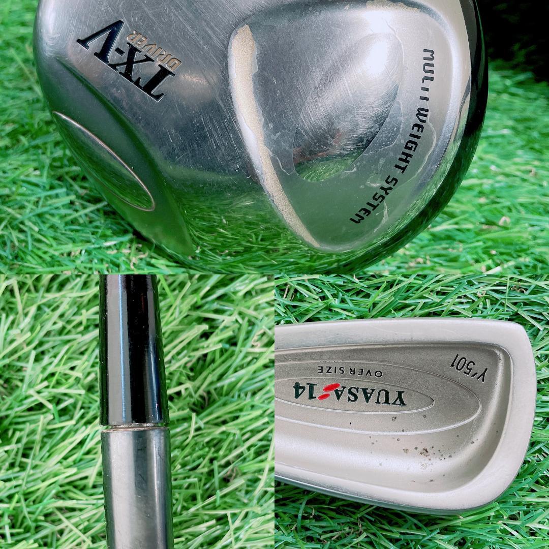 初心者応援！テーラーメイド入りゴルフ15本 フルセット N2543 - メルカリ