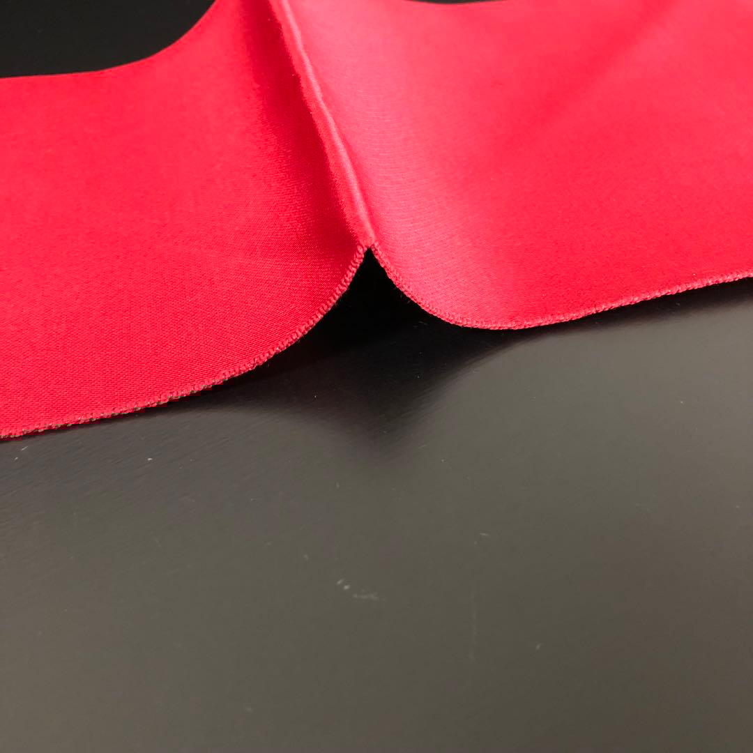 SO-767 名古屋帯 松葉仕立て 六通 八寸 正絹 梅 ハート カジュアル