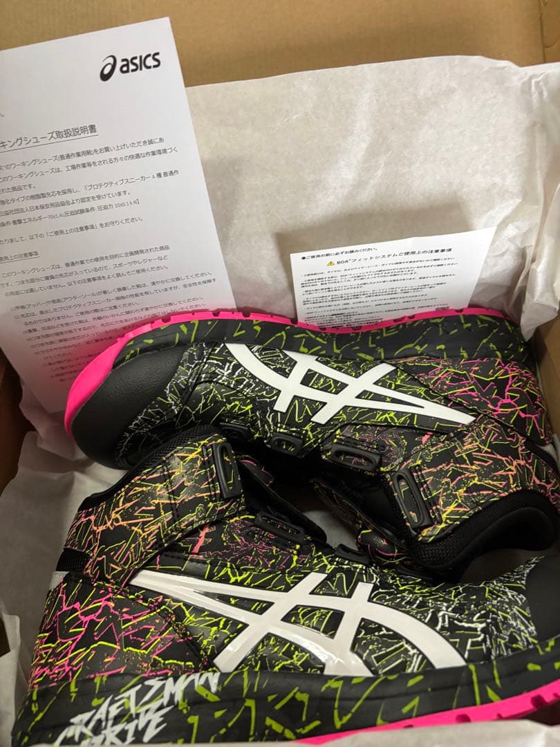 27.0cm アシックス安全靴 限定カラーCP304 BOA® MAGMA