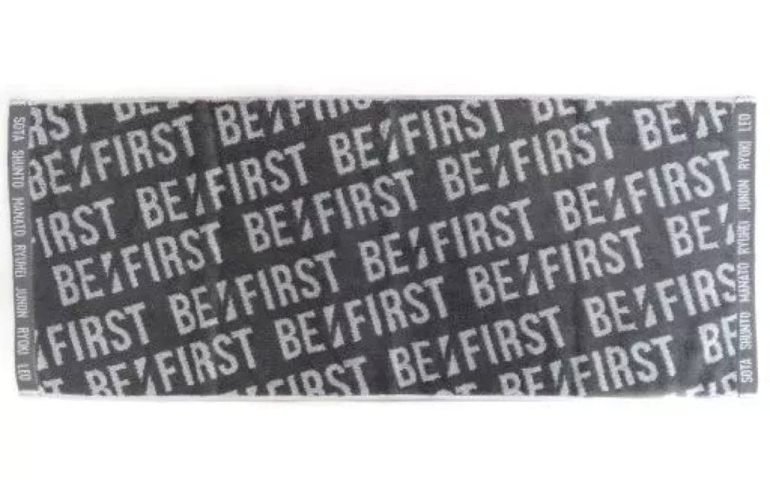中古】BE:FIRST 総ロゴタオル グレー - メルカリ