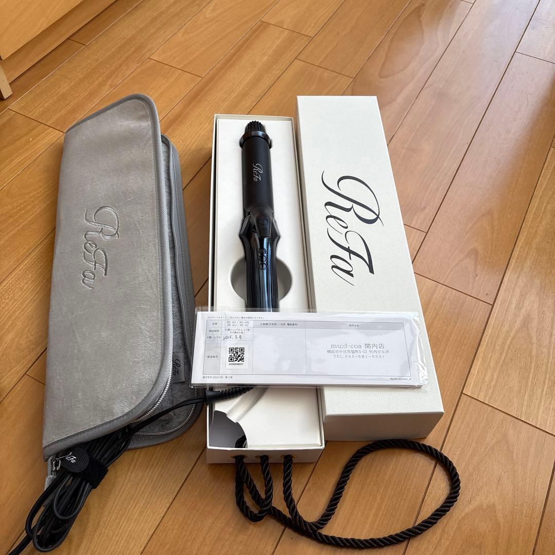 ReFa カールヘアアイロン RE-AVAL 32mm 収納ケース付 ReFa カールヘアアイロン RE-AVAL 32mm 収納ケース付 ReFa カールヘア