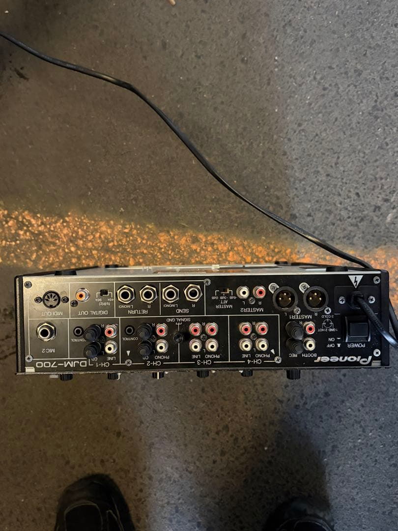 希少】Pioneer/パイオニア DJM-700 ブラック 【希少】Pioneer