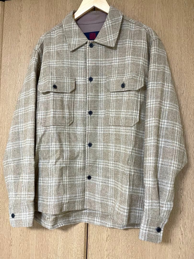 INVERTERE 英国製 インバーティア シャツジャケット ブルゾン 2026年春夏＞INVERTERE（インバーティア）サファリジャケット