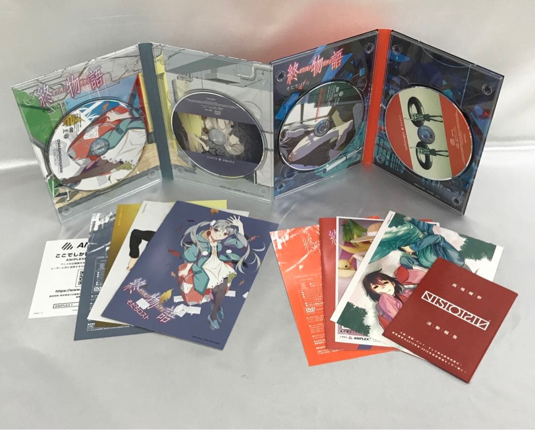 終物語 完全生産限定版 前半 全5巻セット DVD