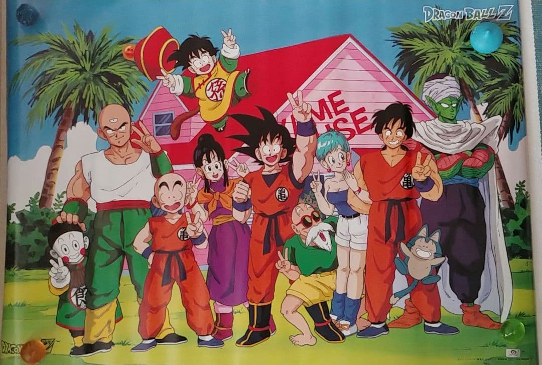 ドラゴンボール ポスター⑥ レア 30年前！ DAIMA