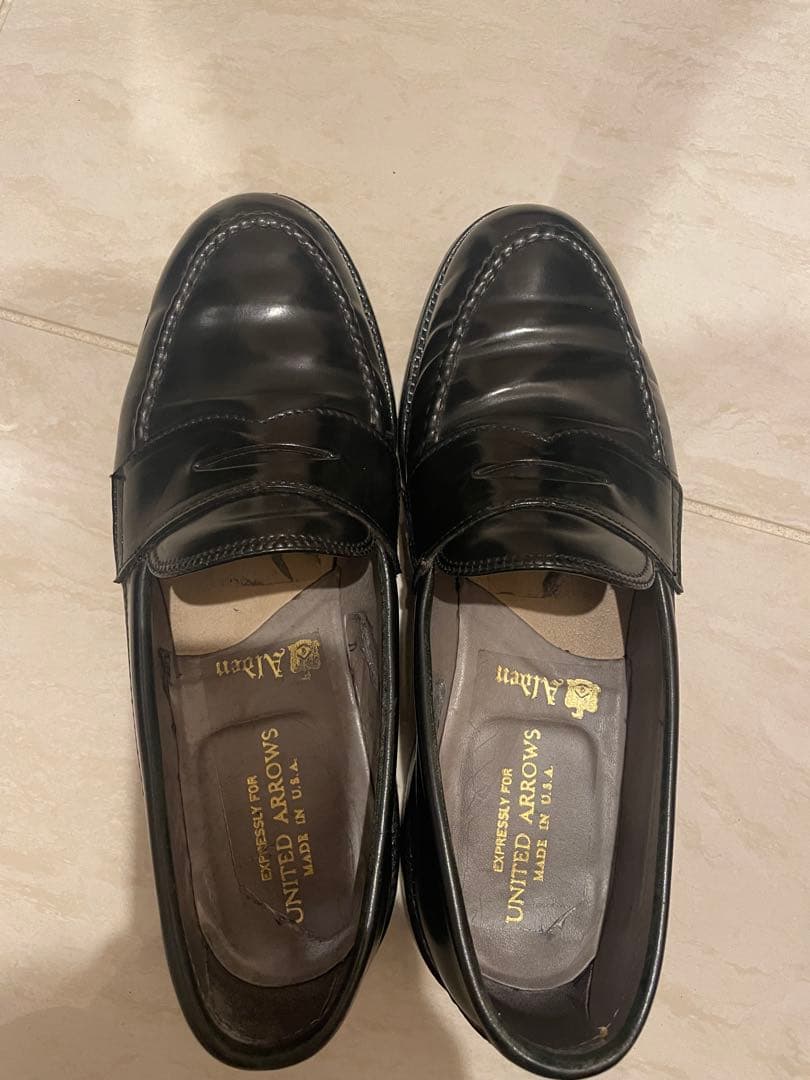 Alden 9636 6.0.D 一部革裂けあり - メルカリ