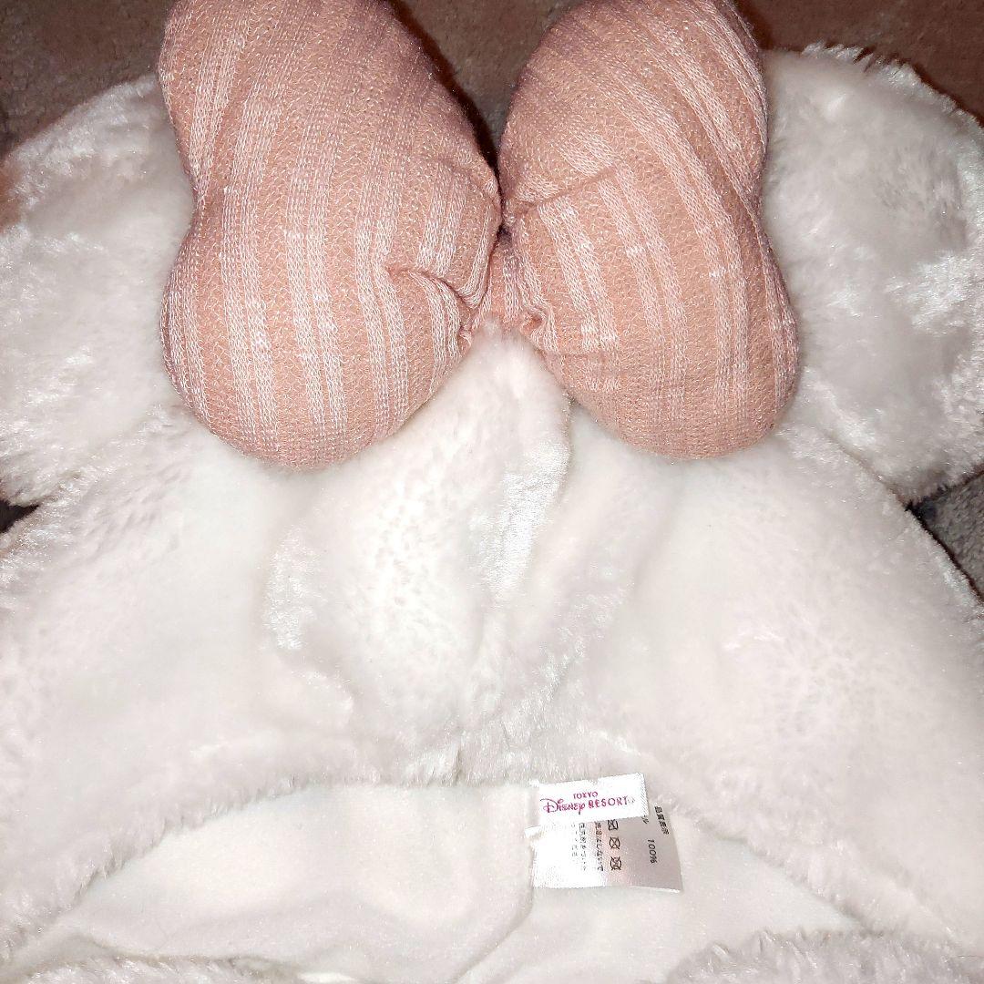 ディズニーリゾート ミニー ファンキャップ マフラーキャップ ピンクリボン