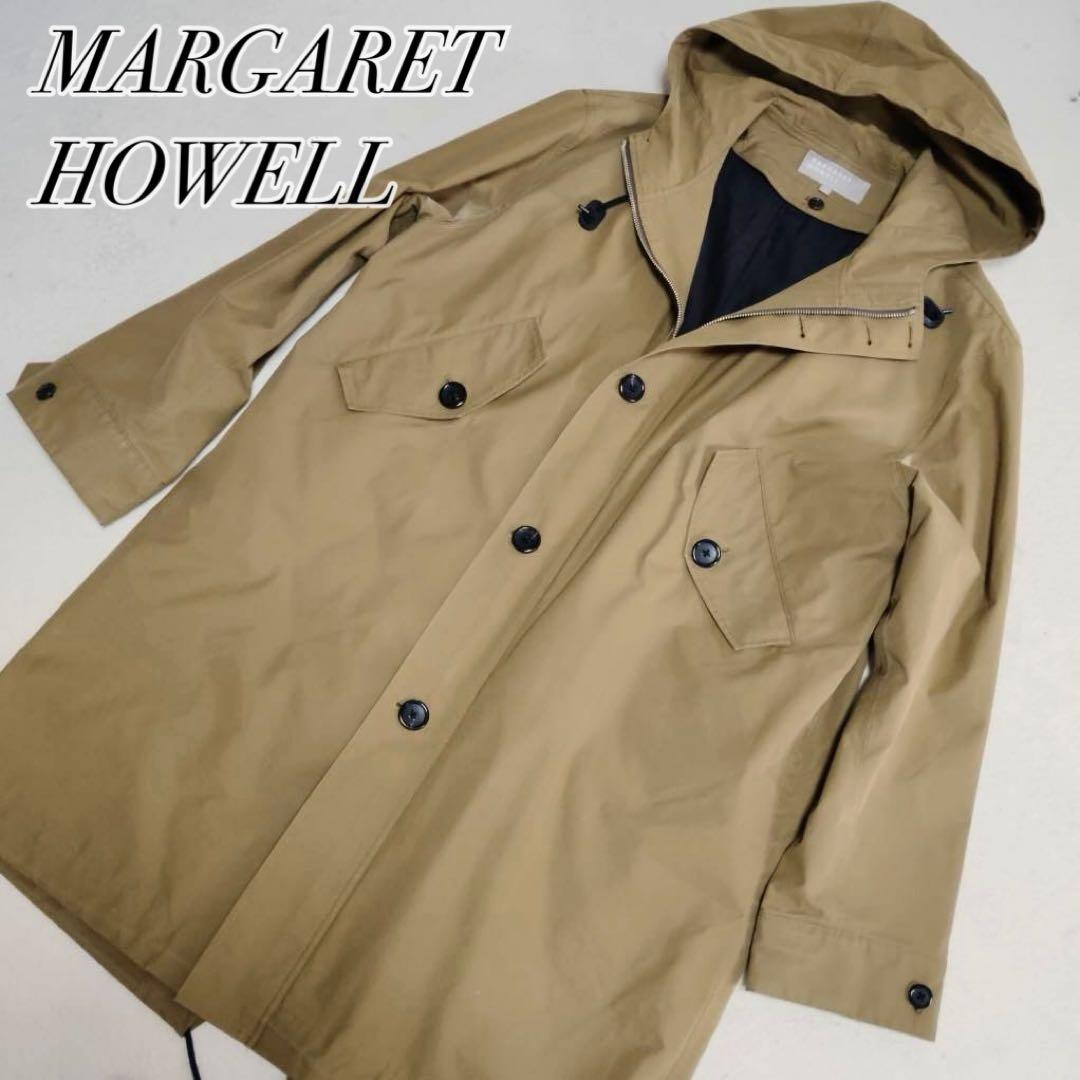 極美品 マーガレットハウエル モッズコート フーデットコート ライナー