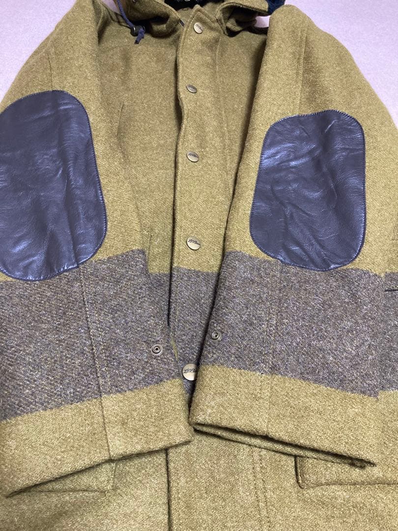 美品 エルエルビーン シグネチャー メルトン ウール モッズコート 筆記