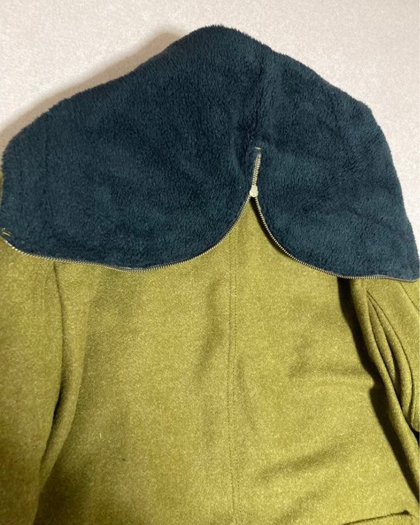 美品 エルエルビーン シグネチャー メルトン ウール モッズコート 筆記