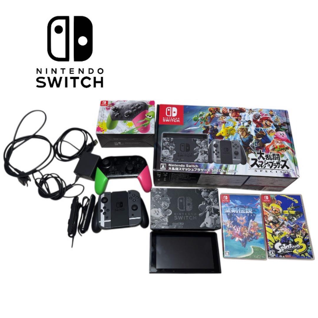 【箱あり・ソフト付】Nintendo Switch 本体　Proコントローラー イーカプコン |Nintendo Switch 2 Proコントローラー バイオハザード