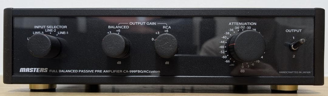 イシノラボ MASTERS CA-999FBG/ACcustom パッシブプリ Yahoo!オークション - イシノラボ MASTERS AU-999FGBカスタム プリメイ