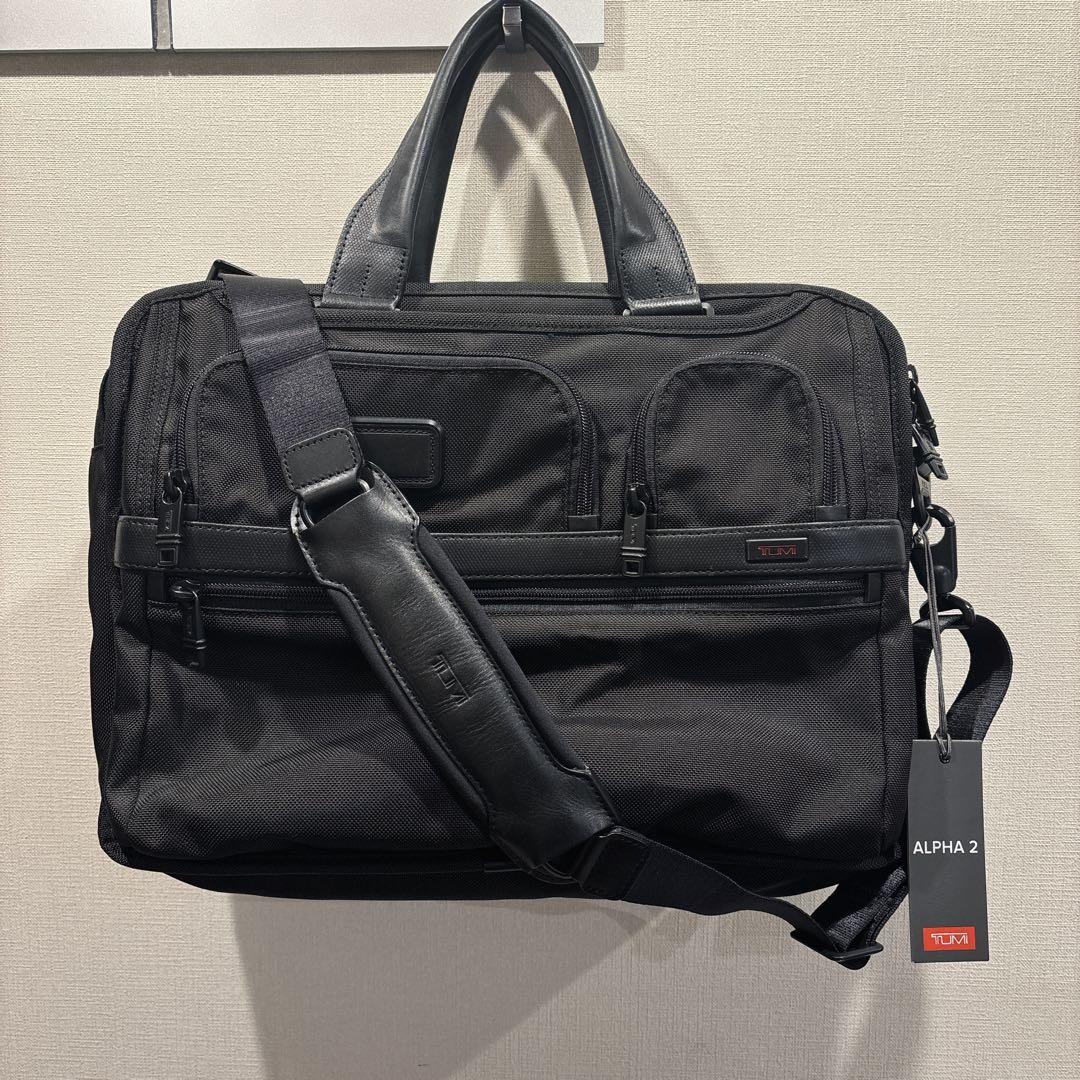 TUMI アルファ2 ビジネスバッグ 拡張機能 26141D2 楽天市場】トゥミ TUMI ブリーフケース メンズ ブラック 26141D2