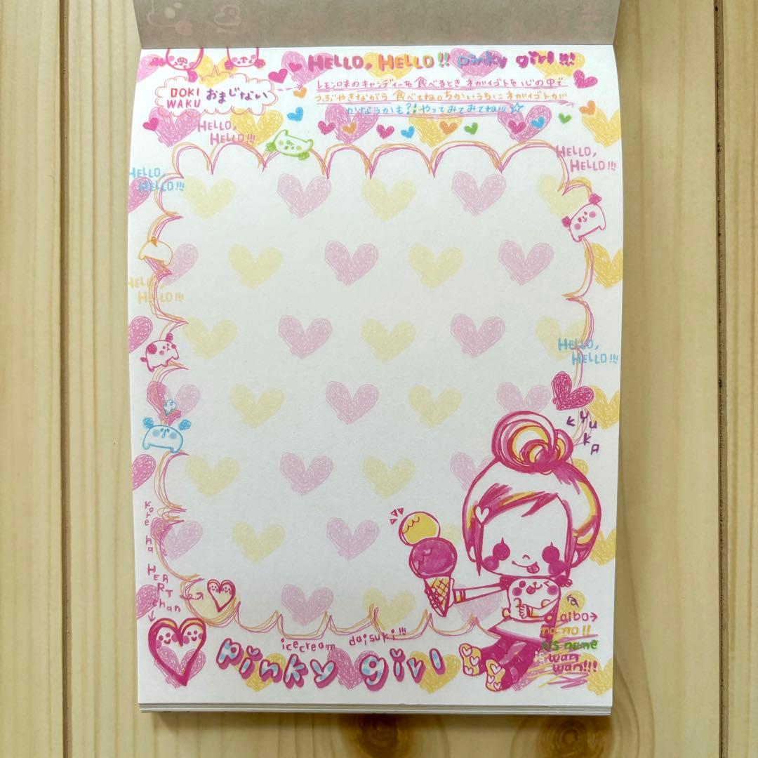 平成レトロ】女の子 イラスト メモ帳 カミオジャパン - メルカリ