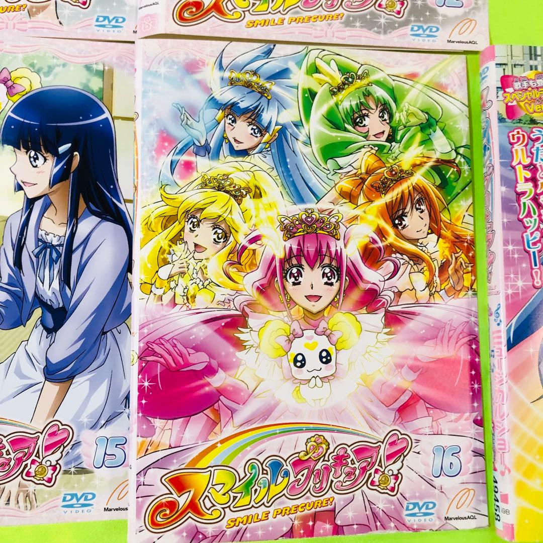 スマイルプリキュア DVDセット 全巻送料無料 16巻セット - メルカリ