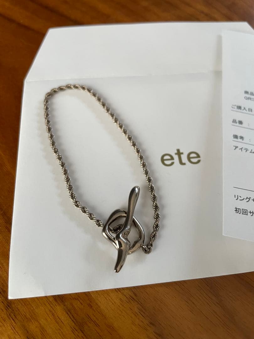 最終価格ete ロウ ブレスレット
