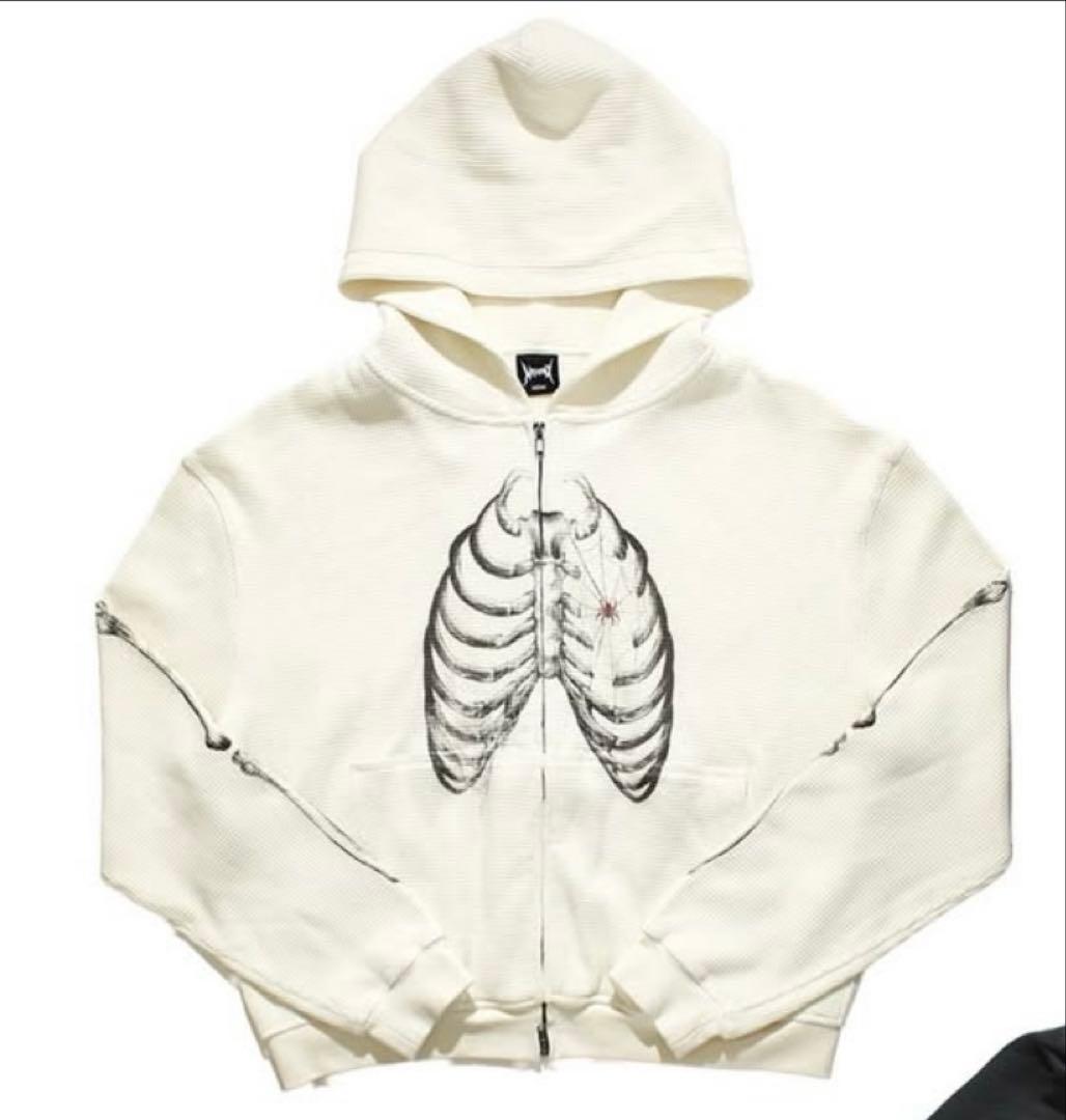 NOREMID ボーンジップパーカー - メルカリ