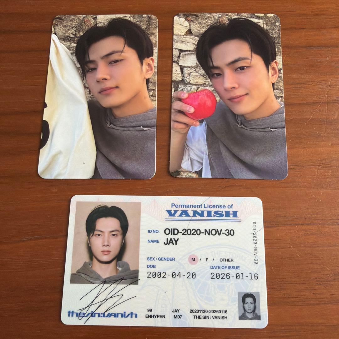 ENHYPEN THE SIN : VANISH ジェイ トレカセット - メルカリ