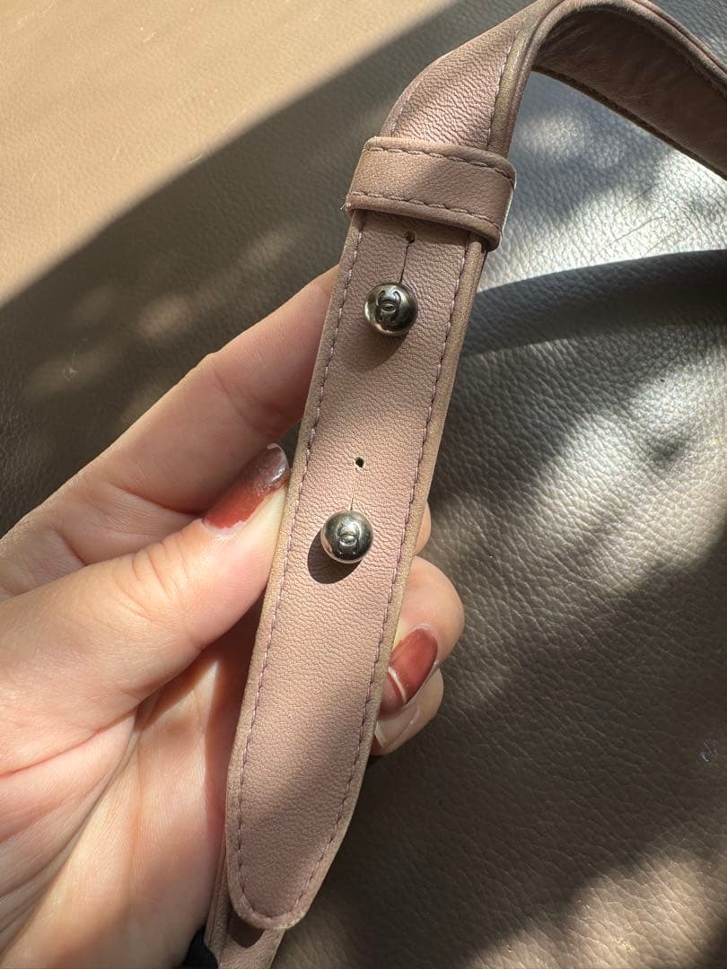 CHANEL ミニボーイ ピンク チェーンショルダー 裸品 使用感あり - メルカリ