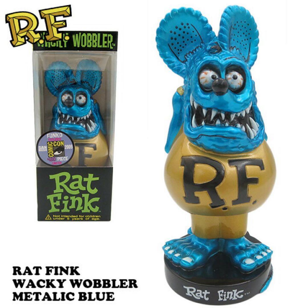 Rat Fink Wacky Wobbler メタリックブルー - メルカリ