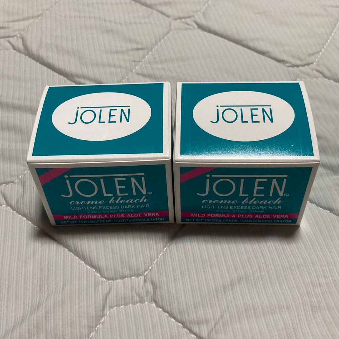 新品未使用】ジョレンクリームブリーチ〈クリーム状脱色剤〉2箱セット
