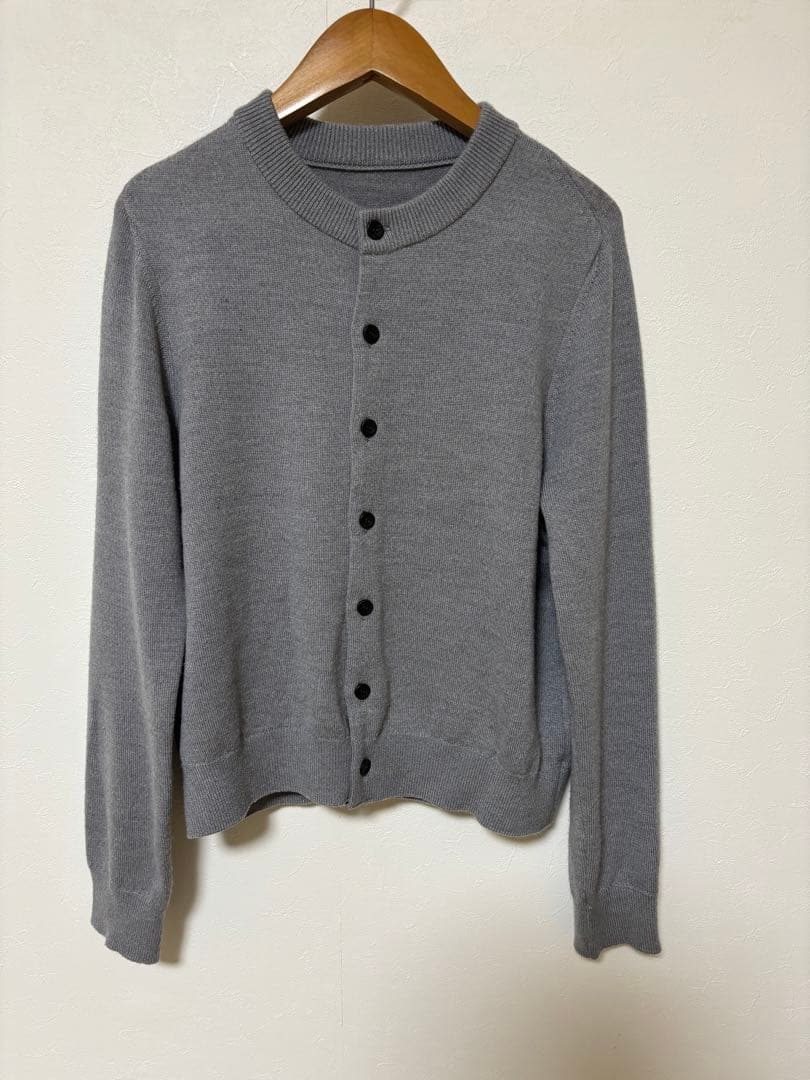 Deuxieme Classe⭐️WISH クルーネックカーディガン ⭐️グレーの通販