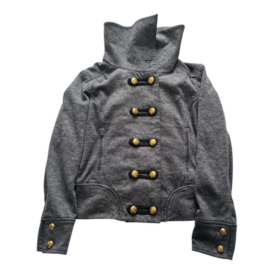 y2k archive ナポレオン ピーコート 平成 金ボタン - メルカリ