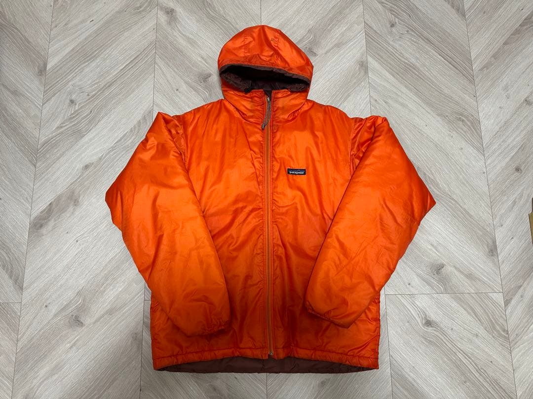 02年製 Patagonia パフボールセーター オレンジ パタゴニア メンズ