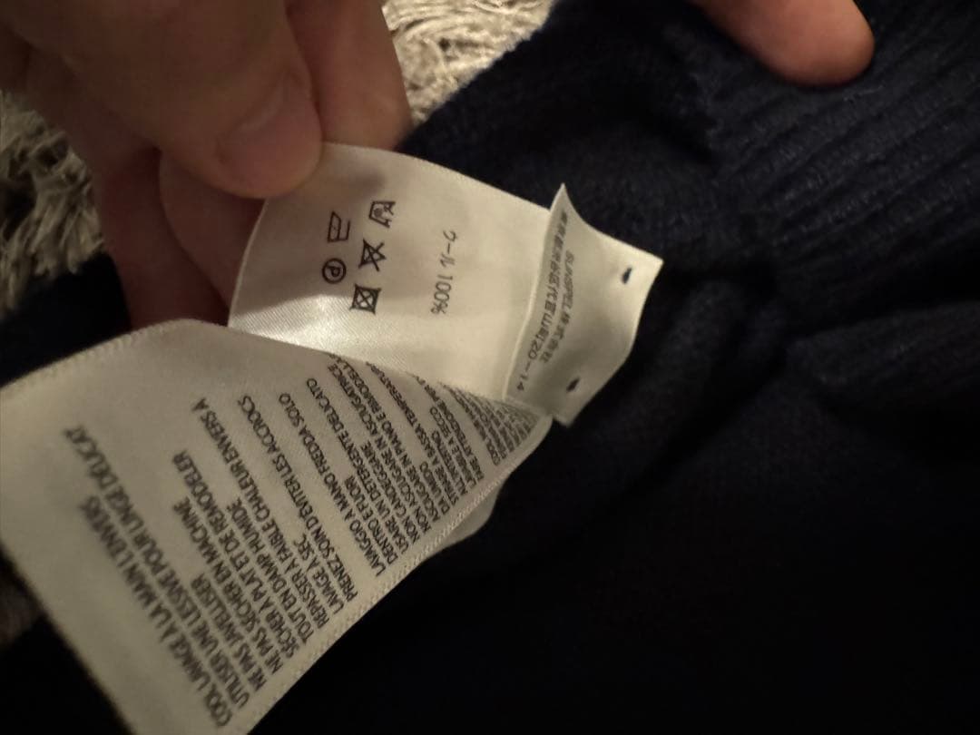 ロンハーマン別注 サンスペル ラムズウールクルーネックセーター